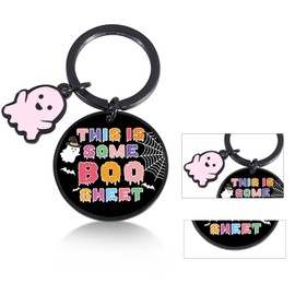 Stocking Stuffers for Teen Girls 16 18, Christmas Gifts for Teen Girls, Pink Christmas Keychain, Unique Friend Gifts for Women, Valentines Day Gifts for Her Girlfriend, Birthday Gifts for Women Girls