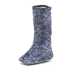 CastCoverz! Walking Boot Cover - Evening Lace - Size C - High Top - Fashionable, Protective, and Washable - Bootz! - Made in The USA
