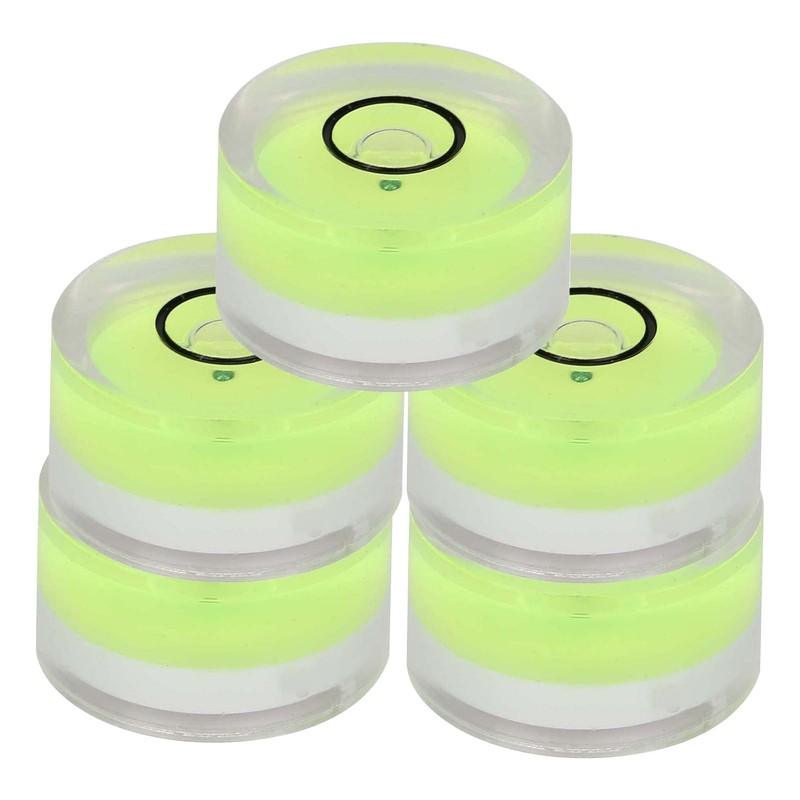5PCS 15x8mm Mini Level Bubble Spirit Level Tool for Camera