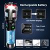 Ecreirst Flashlights LED High Lumens Rechargeable, 6 Modes Super Bright