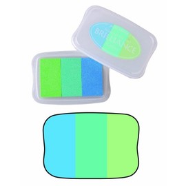 Tsukineko Brilliance Peacock 3-Colour Ink Pad