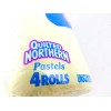 Vintage 1992 Quilted Northern Pastels Yellow Bathroom Tissue 4 Roll