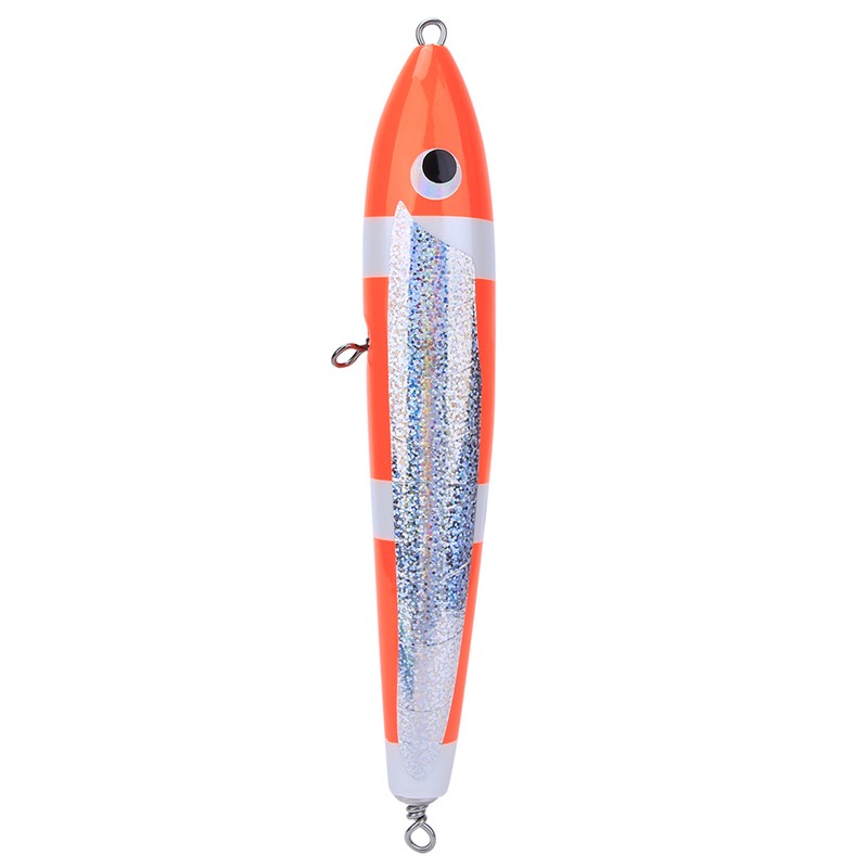 140g Artificial Crank Lure Floating Wooden Tuna Hard Bait Fishing