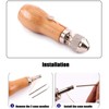 LetCart Leather Sewing Awl Needle Kit DIY Hand Stitching Tools