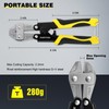 XUDYVCO Mini Bolt Cutters, Premium 8IN Heavy Duty Wire Cable