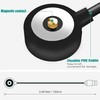 Compatible for LVTEL R8 Ring Smart Ring Charger, Blueshaweu Magnetic