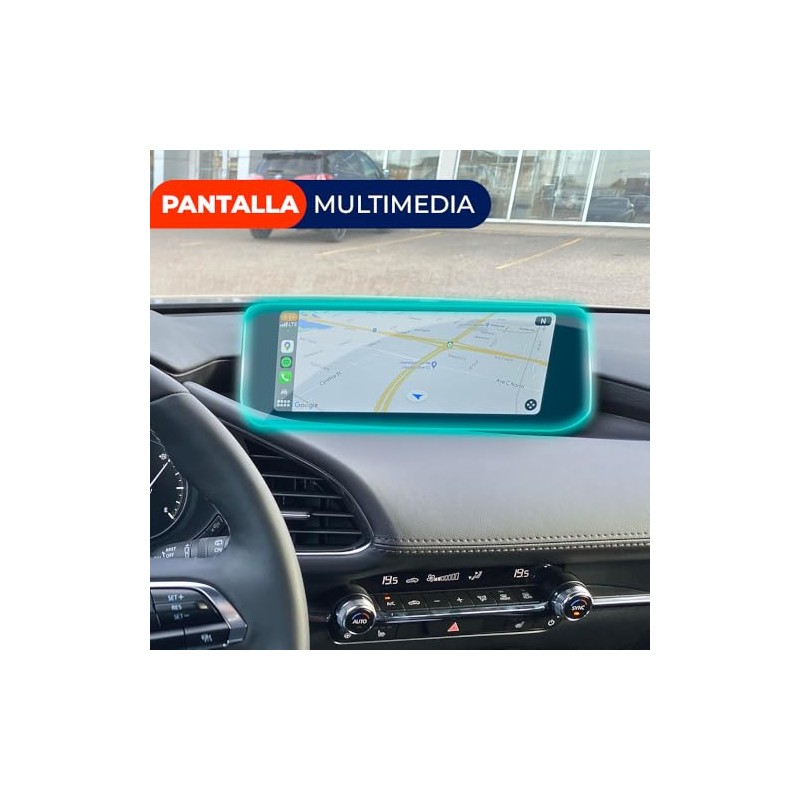Kit Protector de Pantalla para Mazda 3 y CX30 2024-2026,