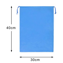 5Pcs Drawstring Shoe Bags, Portable Cloth Bag Pouch Feely Bag Medium Fabric Drawstring Bags Travel Storage Bags for Toy Shoes Boots High Heel Socks