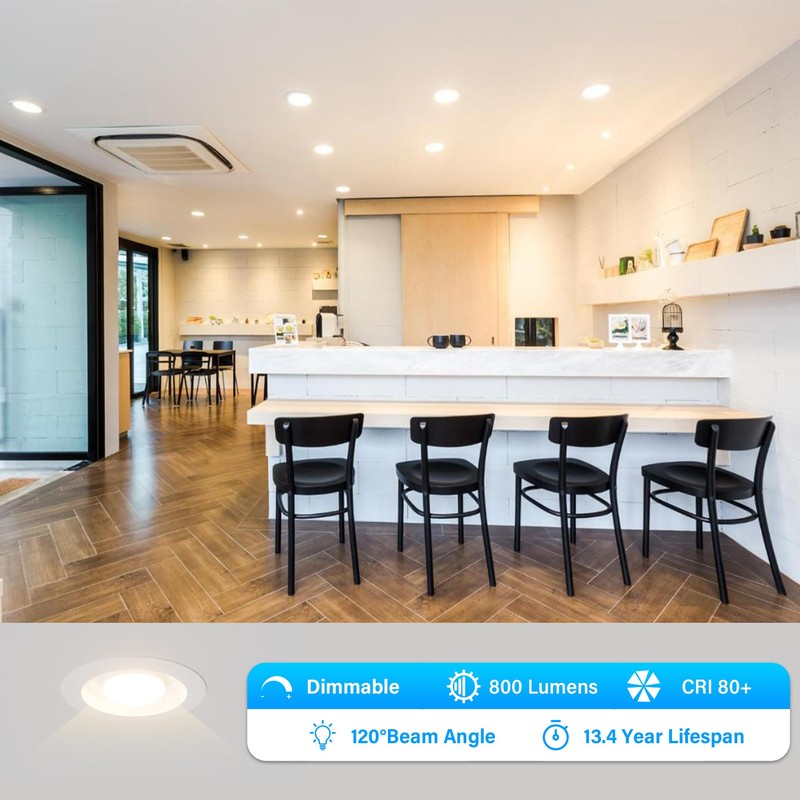 LED Flood Light Bulb Indoor, Dimmable BR30 Recessed Can Light