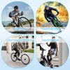 AEYINO Bike Seat Cushion Gel Padded Cover 11×7×1.2 Inch for