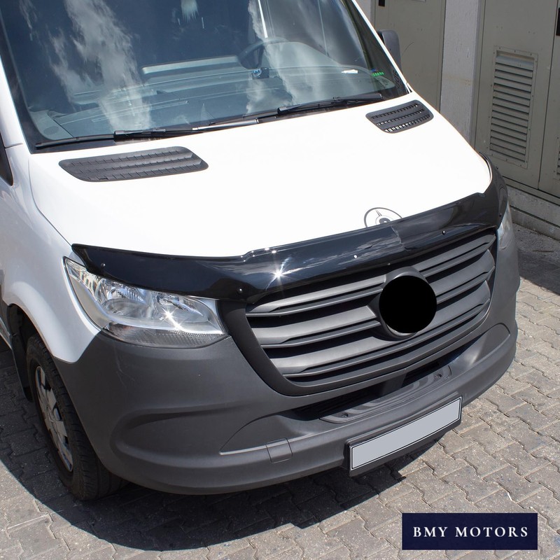 BMY Hood Deflector/Front Bug Shield Compatible for Mercedes Sprinter 2019-2025