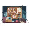 CORFOTO 5x3ft Murder Backdrop Murder Mystery Party Backdrop Spy Theme