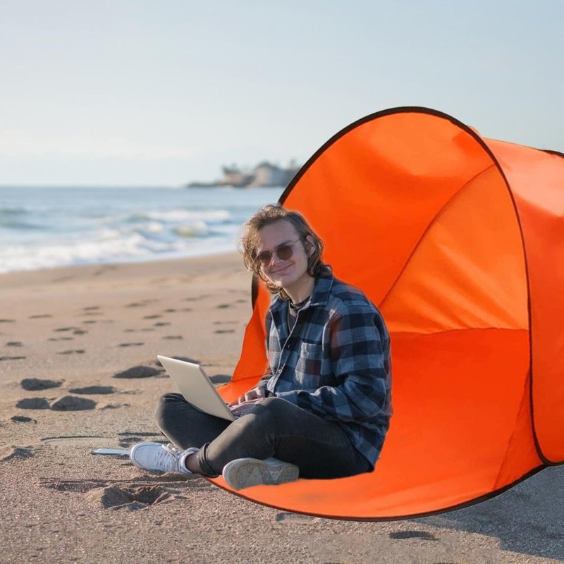 Beach Shelter Pop Up Beach Tent Portable Extra Light Beach