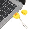 Cartoon Flash Drive Cute Yellow Duck Shape Anti Electromagnetic Interference