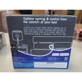 GE Cync GE Bedroom Light + Remote Starter Kit - Smart Bulb Remote Dimmer