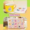 50Pcs Mermaid Sticker, Cute Marine Organism Stickers(Mermaid)