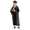 GRADWYSE Doctoral Cap and Gown 2024 Golden Tassel for PhD