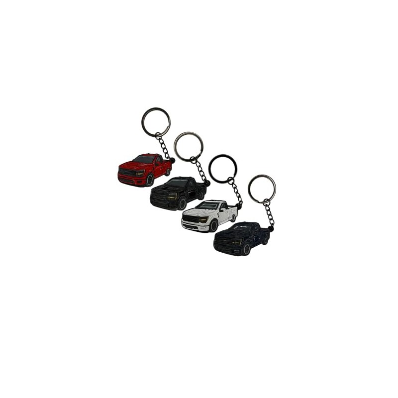 Compatible with Ford F150, Coyote Keychain – Metal Truck Key