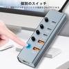 USB Hub, Type-C USB C Hub, 6 in 1 Docking