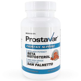 Prostavar Prostate Support with Saw Palmetto - 3 Bottles