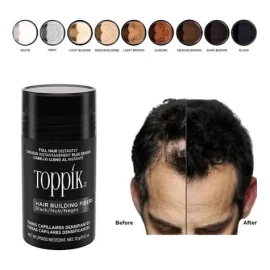 Pack Fibras Capilares Topik Para Cabello Delgado Volumen