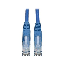 Eaton Tripp Lite Cat6 Gigabit Snagless Molded Patch Cable (RJ45 M/M) - Blue - 50 Piece Bulk Pack, 7-ft.(N201-007-BL50BP)
