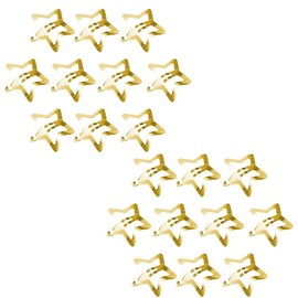 20 Pcs Gold Star Hair Clips Metal Snap Hair Clips Hair Barrettes Hair Side Clamps Headdress Cute Hair Accessories for Women Girls Kids Hair Clips