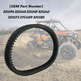 MOTOBULL 3211196 Polaris Drive Belt Compatible with Polaris General 1000/ Ranger XP Crew 1000 XP, RZR S EPS, EPS 2016-2018 3211180 3211172 3211218
