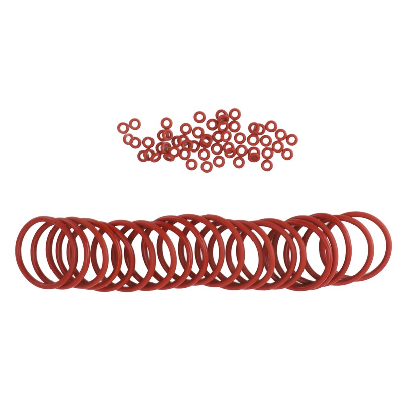 120pcs Coffee Machine O Ring High Temperature Resistance Waterproof Silicone