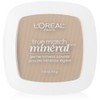 L'Oreal Paris True Match Mineral Pressed Powder, Soft Ivory, 0.31