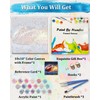 TOCARE Framed Paint by Numbers Kit for Adults Beginner &