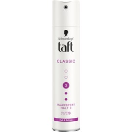 Schwarzkopf Taft Haarspray Classic (3x 250 ml), Haltegrad 3 Haarstyling, Haarspray für alle Haartypen, Halt und Schutz, vegane Formel*