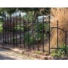 Bulk Buy of 12 Panacea 87102 Garden Fence Posts, Black,