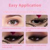 YAFIYGI Eyeliner Stencils Eyeliner Stencil Set 6 in 1 Reusable