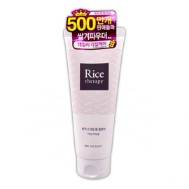 On the Body Rice Therapy Rice Bran Scrub Foam Cleanser 150ml - D 2ea