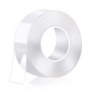 Transparent Double-Sided Adhesive Tape, 9.85 feet (3 Meters) Extra Strong