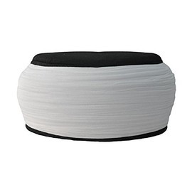 Imama Headwear - Pañuelo Pagri para hombre musulmán, bufanda larga para hombre para oración Imam Safa, gorras/sombrero no incluido (5 metros, blanco)