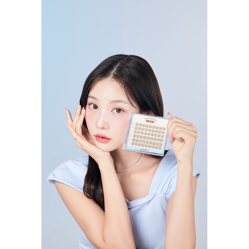 Coringo Corinco No Glue Eyelash Pure, 1 pc. / 코링코