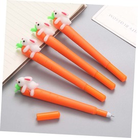 30 Pcs Gel Pens Carrot Gel Ink Pen Easter Ballpoint Pens Easter Writing Pens Sister for Birthday School+supplies Filler Come Pen Creative Gel Pen Cute Stationery Student