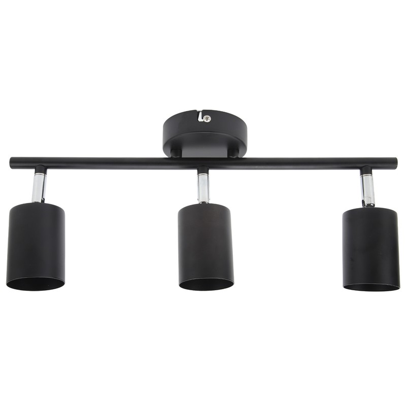 LED Track Light Kit 3 Heads 15.9in Arm 90 Degrees