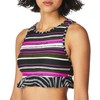 Anne Cole - Bikini de Cuello Alto para Mujer, Sketchbook