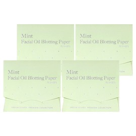 Urban Leaves Mint Premium Oil Blotting Regular Type, 4, 70 Pieces / 어반리브즈 민트 프리미엄 기름종이 일반형, 4개, 70개입