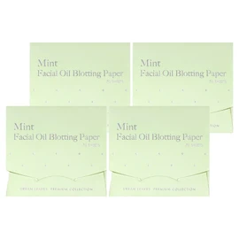 Urban Leaves Mint Premium Oil Blotting Regular Type, 4, 70 Pieces / 어반리브즈 민트 프리미엄 기름종이 일반형, 4개, 70개입