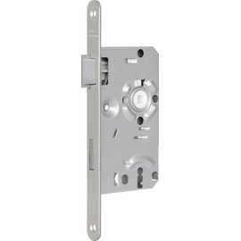 BKS Mortise Lock 0215 BB-Rounded DIN Left 20 mm Steel Nickel Silver