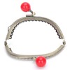 8.5cm Semicircle Embossing Kiss Lock Frame Lock Clip for Purse