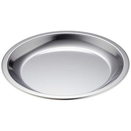 Nagao AG 18-0 Stainless Steel Pie Pan No.3 92903 Silver