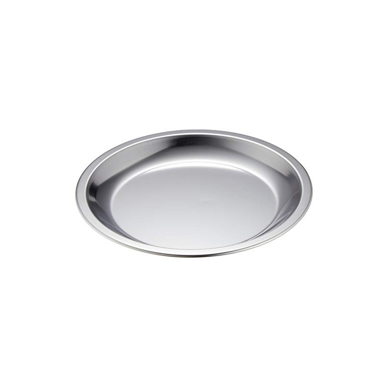 Nagao AG 18-0 Stainless Steel Pie Pan No.3 92903 Silver