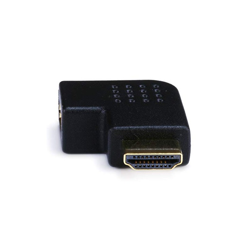 Monoprice HDMI Right Angle Port Saver Adapter (Male to Female)