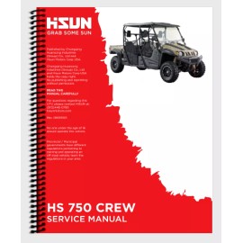 Hisun HS 700 750 Crew UTV Big Horn 700X MSU 700-5 Outfitter 700L Service Manual