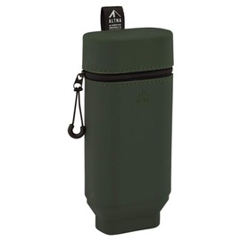 Lihit Lab A7759-22 Stand Pen Case with Magnetic Olive